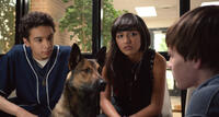 Dejon Laquake as Chuy, Mia Xitlali as Carmen and Josh Wiggins as Justin Wincott in "Max."