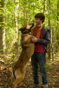 Josh Wiggins as Justin Wincott in "Max."