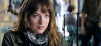 Dakota Johnson in "Fifty Shades of Grey."