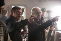 Director Ken Loach on the set of "Jimmy's Hall."