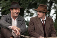 Francis Magee as Mossie and Barry Ward as Jimmy in "Jimmy's Hall."