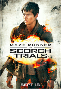 Maze Runner: The Scorch Trials poster