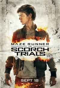 Character poster for "Maze Runner: The Scorch Trials."
