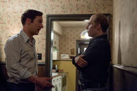 Benedict Cumberbatch as Billy Bulger and Johnny Depp as Whitey Bulger in "Black Mass."