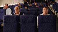 Jeffrey Tambor as Bill Shurmur and Jack Black as Dan Landsman in "The D Train."