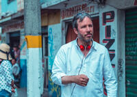 Director Denis Villeneuve on the set of "Sicario."