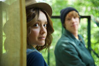 Olivia Cooke as Rachel and Thomas Mann as Greg in "Me and Earl and The Dying Girl."