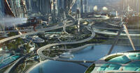 A scene from "Tomorrowland."