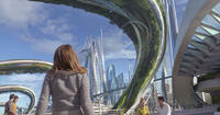 Britt Robertson in "Tomorrowland."