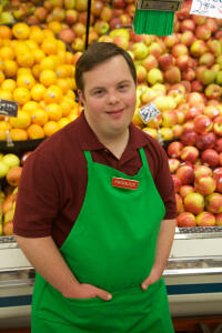 David DeSanctis as Produce in "Where Hope Grows."
