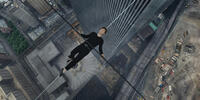 Joseph Gordon-Levitt as Philippe Petit in "The Walk."