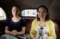 Saoirse Ronan as Eilis and Eileen O'Higgins as Nancy in "Brooklyn."