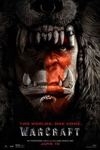 Poster art for "Warcraft."