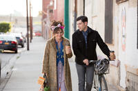 Sally Field as Doris Miller and Max Greenfield as John Fremont in "Hello, My Name is Doris."