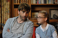David Tennant as Doug and Emilia Jones as Lottie in "What We Did On Our Holiday."