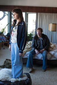 Bel Powley as Minnie Goetze and Alexander Skarsgard as Monroe in "The Diary of a Teenage Girl."