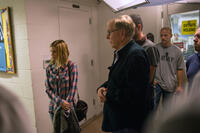 Kate Mara and Director Jerry Jameson on the set "Captive."