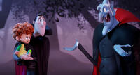 Mel Brooks voices Vlad, Adam Sandler voices Dracula and Asher Blinkoff voices Dennis in "Hotel Transylvania 2."