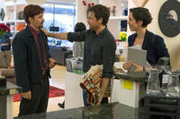 Joel Edgerton, Jason Bateman and Rebecca Hall in "The Gift."
