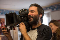 Saverio Costanzo on the set of "Hungry Hearts."