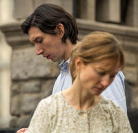 Adam Driver as Jude and Alba Rohrwacher as Mina in "Hungry Hearts."