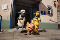 A scene from "Shaun the Sheep Movie."