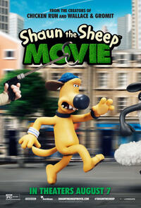 Character poster for "Shaun the Sheep Movie."