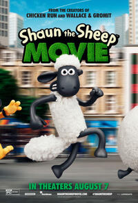 Character poster for "Shaun the Sheep Movie."