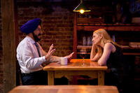 Ben Kingsley as Darwan and Patricia Clarkson as Wendy in "Learning to Drive."