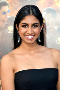 Monica Padman at the California premiere of "CHiPS."