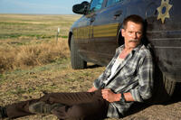 Kevin Bacon as Sheriff Kretzer in "Cop Car."