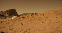 A scene from "The Martian."
