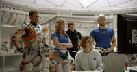 Matt Damon, Jessica Chastain, Sebastian Stan, Kate Mara and Aksel Hennie in "The Martian."