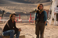 Rodrigo Santoro as Laurence Golborne and Juliette Binoche as Maria Segovia in "The 33."
