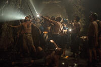 A Scene from "The 33."