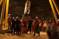 A Scene from "The 33."