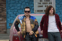John Leguizamo as Rose and Jesse Eisenberg as Mike Howell in "American Ultra."