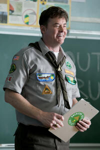 David Koechner as Scout Leader Rogers in "Scouts Guide To The Zombie Apocalypse."