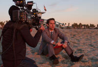A scene from the set of "Pawn Sacrifice."
