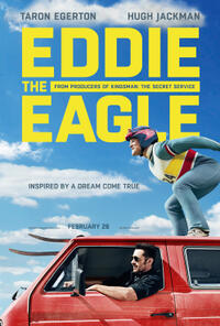 Poster art for "Eddie the Eagle."
