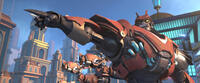A scene from "Ratchet & Clank."