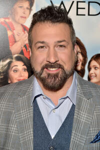 Joey Fatone at the New York premiere of "My Big Fat Greek Wedding 2."