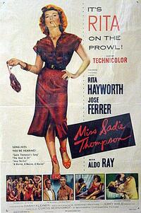 Poster art for "Miss Sadie Thompson."