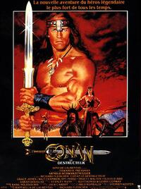 Poster art for "Conan the Destroyer."