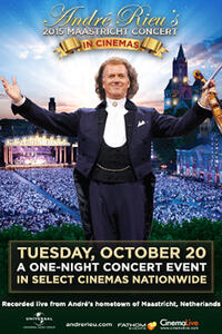 Poster art for "André Rieu’s 2015 Maastricht Concert."