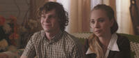 Evan Peters as Charles and Juno Temple as Vicki in "Safelight."