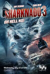 Sharknado 3 Oh Hell No poster art