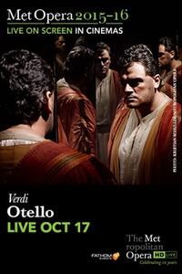 Poster art for "The Metropolitan Opera: Otello LIVE."