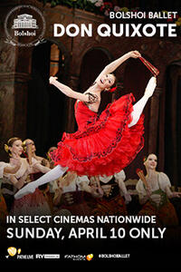 Poster art for "Bolshoi Ballet: Don Quixote."