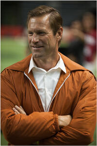 Aaron Eckhart as Darrell Royal in "My All American."